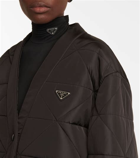 prada padded jacket|Prada nylon jacket women's.